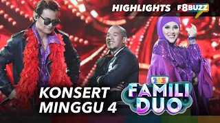 Famili Duo 3 Minggu 4 • Highlights Persembahan, Komen Juri & Keputusan