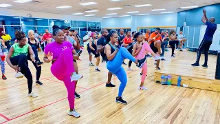 Cardio ❤️ THE BEST KICKBOXING aerobics workout ROUTINE #weightloss ​⁠@AeroFitSA 🇿🇦