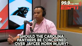 DEBATE: Should the Carolina Panthers be concerned over Jaycee Horn being injury prone?