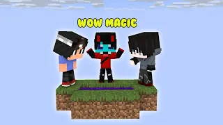 SKYBLOCK pero.. May Magic Water!! | Minecraft Tagalog