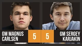 Magnus Carlsen vs Sergey Karjakin | World Championship Game 10
