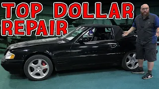 Getting Top Down Costs $4K to Repair on This Mercedes