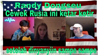 Cewek Rusia ini ketar ketir setelah dinyanyiin sampe sampe | SINGING  OmeTV Randy Dongseu - REACTION