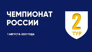 Чемпионат России по футболу. 2 тур. 1 августа 2021 года