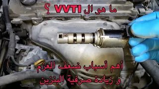 أهم مسببات ضعف العزم و زيادة الصرفية، الVVTi تويوتا كامري/VVTi Cleaning & maintenance toyota camry