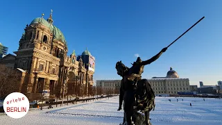 [4K] Berlin Winter 2021 - Impressionen - vom Schlachtensee nach Mitte