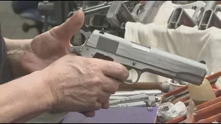 Assembling a Colt Government 1911 at the Colt Factory