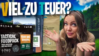 3 Outdoor Nahrung im Test | DIESE SCHMECKT AM BESTEN!