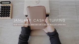 2024 New Budget Binder Set Up + New Cash Envelopes | A6+A7 Wallets | Dave Ramsey Inspired