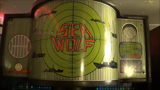 SEA WOLF ARCADE VIDEO GAME - BY MIDWAY 1976