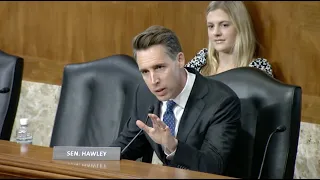 Hawley Schools Biden Interior Department On U.S. Reliance On China, Admin's Radical Climate Policy