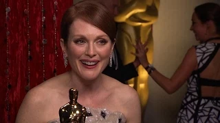 Eddie Redmayne, Julianne Moore Win Big at 2015 OSCARS