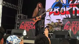 LIZZY BORDEN: Pentaport Rock Festival in Korea 2014 "Me Against the World"