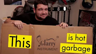 Please DON'T Buy This Guitar. GLARRY GTL Unboxing And First Impressions