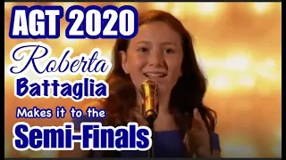 AGT 2020 Quarter Finals; Roberta Battaglia wows the judges as she performs YOU SAY by Lauren Daigle