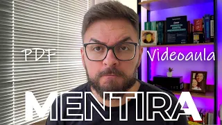 Mentiram pra você sobre videoaula