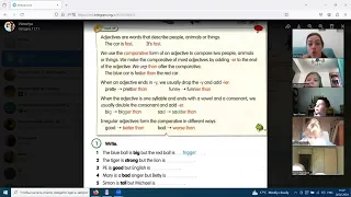 Запис уроку 4-А Fly High 3: Порівняльний ступінь прикметників (Comparatives). (02.02.)