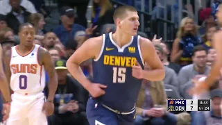 Nikola Jokic, Suns'a Karşı Triple Double Yaptı: 35 Sayı, 12 Ribaund, 11 Asist | 21 Ekim 2018