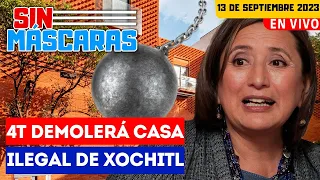#SinMáscaras | Morena quiere DEMOLER casa de Xochitl Gálvez en CDMX por irregularidades