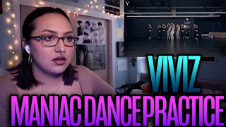 VIVIZ (비비지) - 'MANIAC' Dance Practice Reaction