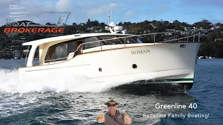 Greenline 40 - Redefine Family Boating!