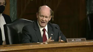 Sen. Coons Speaks at SFRC Business Meeting – March 24, 2021