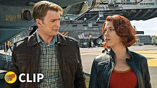 Steve Rogers Meets Natasha Romanoff & Bruce Banner Scene | The Avengers (2012) Movie Clip HD 4K