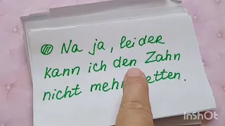 #2🦷Beim Zahnarzt.У зубного врача.Фразы.🧑‍⚕️🏥💉🦷🦷🦷