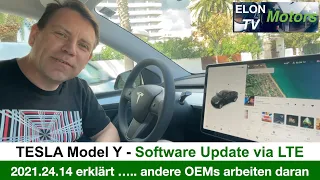 MODEL Y - Computer auf Rädern...Over-The-Air Updates lässt die anderen OEMs.... Vers2021.24.14 hier!