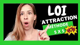 LOI ATTRACTION : 55 X 5  méthode qui fonctionne pour attirer une personne en amour :Farah Kay # 2