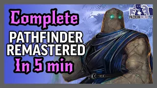 Pathfinder 2 Remaster changes - In less than 5 min