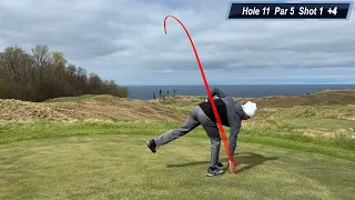 Arcadia Bluffs Golf Course Playthrough in Arcadia, Michigan