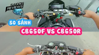 CB650F vs CB650R có khác gì nhau không