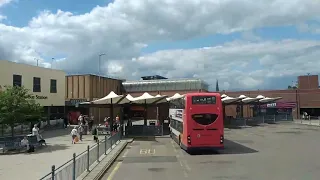 🇬🇧 BUS JOURNEY (TIMELAPSE) | First Eastern Counties "excel" B: Peterborough - Norwich