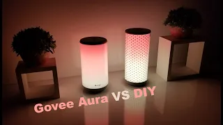 DIY Govee Aura Smart Lamp - No 3d printing - Nanoleaf