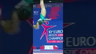 Alice D'AMATO 🤩 Floor Final 🤩 European Championships Gymnastics 2022