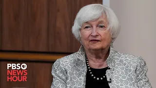 WATCH LIVE: Treasury Secretary Yellen holds news conference at the IMF