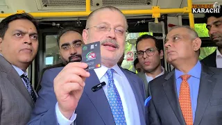 Pakistan's first cashless transit system rolled out by Zindigi, Mastercard & People's Bus Servies.