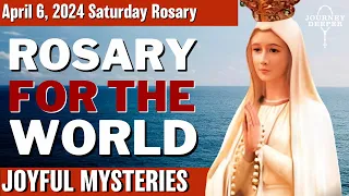 Saturday Healing Rosary for the World April 6, 2024 Joyful Mysteries of the Rosary