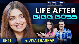 Jiya Shankar on Bigg Boss, Bollywood Dreams, Tripti Dimri & Ved | Podcast | Unfolding Talents EP18