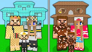 FAKİR AİLE VS ZENGİN AİLE HAYATI! 😱 - Minecraft