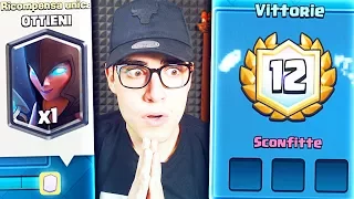 12 VITTORIE con 0 SCONFITTE! Sfida STREGA NOTTURNA Clash Royale