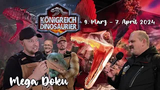 MEGA DOKU | KÖNIGREICH DER DINOSAURIER | Die Größten beweglichen Dinos in Europa | Dortmund Messe