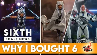 Hot Toys Ahsoka Preview and Why I Bought 6 Clonetroopers | Sixth Scale News