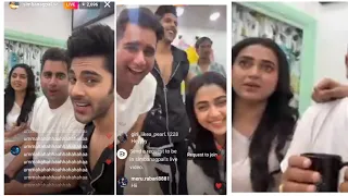 Tejasswi Prakash, Simba Nagpal and Rajiv Adatia live on Instagram having fun conversation ❤️#naagin6