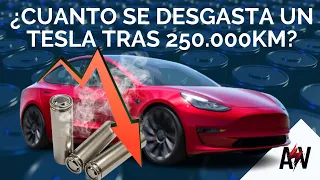 Cuanto se degrada un TESLA tras 250.000km? - Caso Real