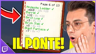 INIZIA IL PROGETTO DEL MEGA PONTE! - CREATECRAFT minecraft ITA