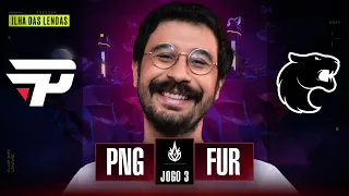 Pain Gaming x Furia | 3ª Rodada - CBLOL 2024: 1ª Etapa | IDL