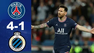 PSG vs Club Brugge 4−1 - Extеndеd Hіghlіghts & All Gоals 2021 HD