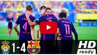 Fc Barcelone 4-1 Las Palmas